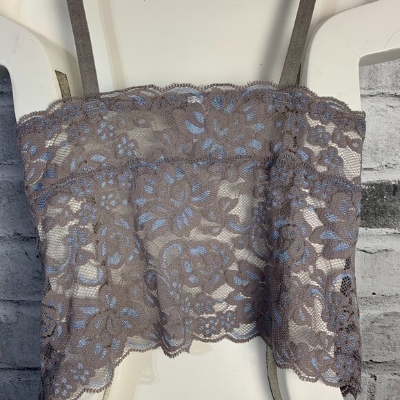 Vintage Y2K Jolie Babydoll Camisole Sheer Lace Cropped Tank Top - Picture 7 of 12